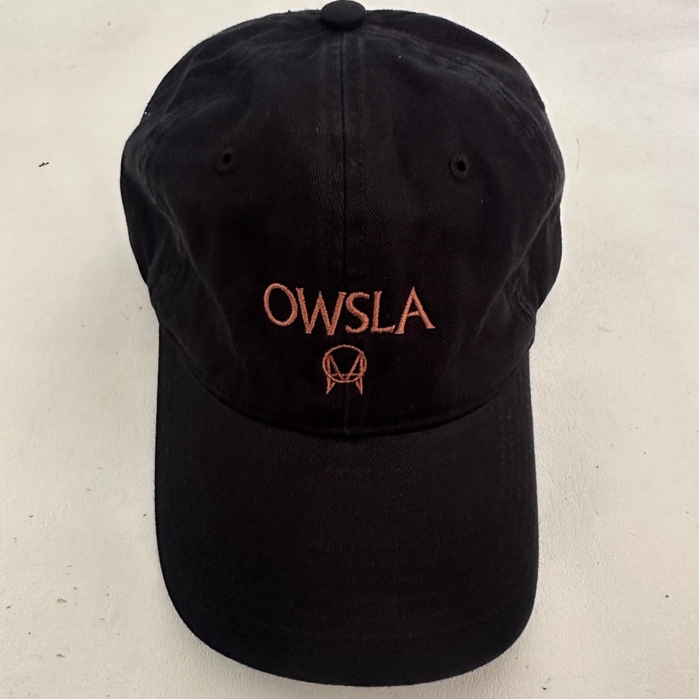 NEW OWSLA UK Official Black Adjustable Baseball Cap Hat One Size
